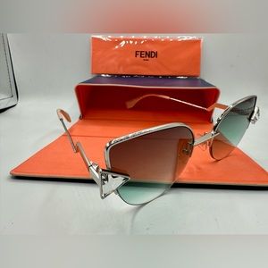 Fendi FF042/S ❤️Gorgeous Rainbow‼️100% Authentic ‼️